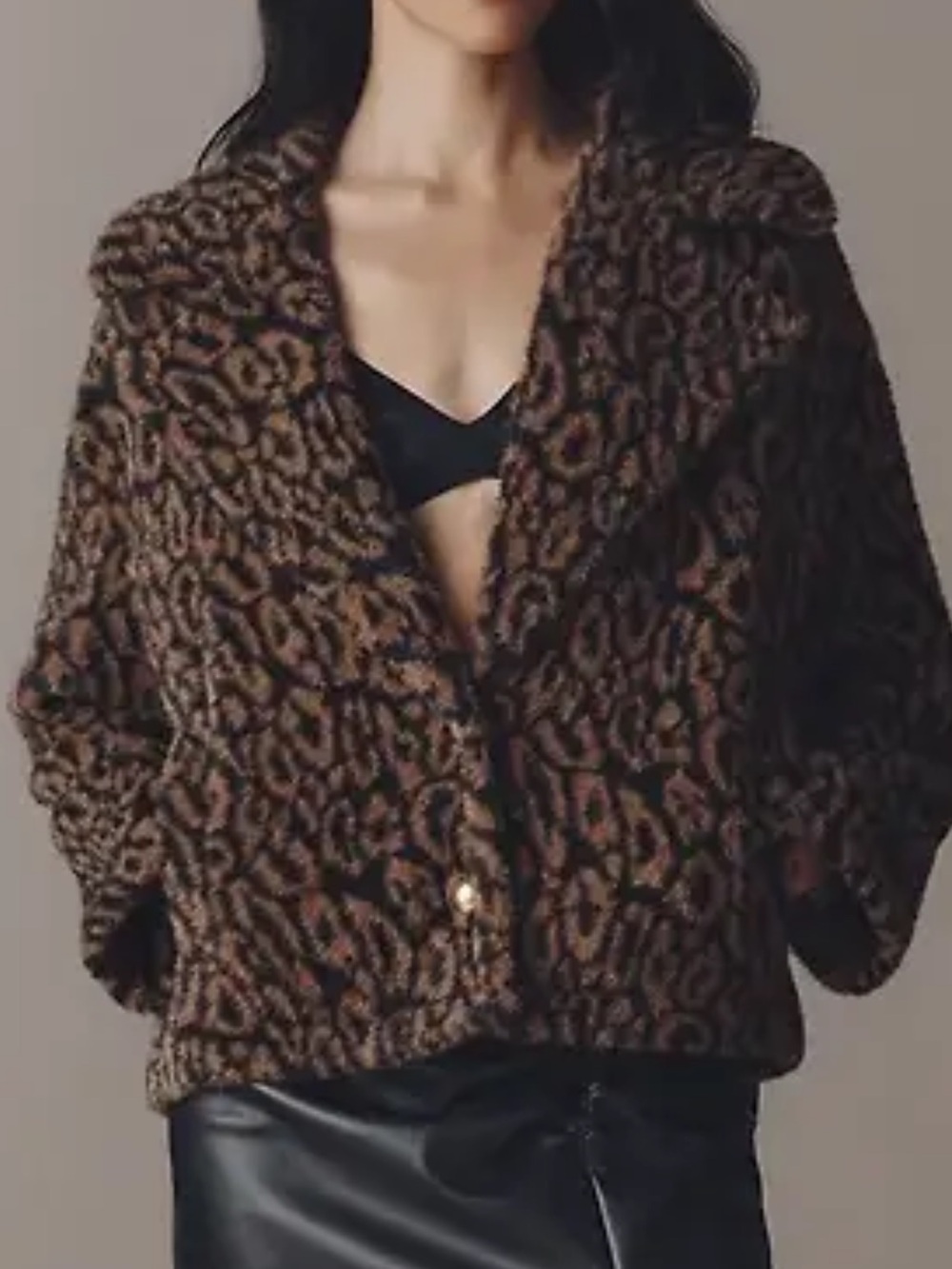NWT Sanctuary/Anthropology Colette knit jacket